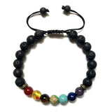 BRACELET 7 CHAKRA  "Artisanal"